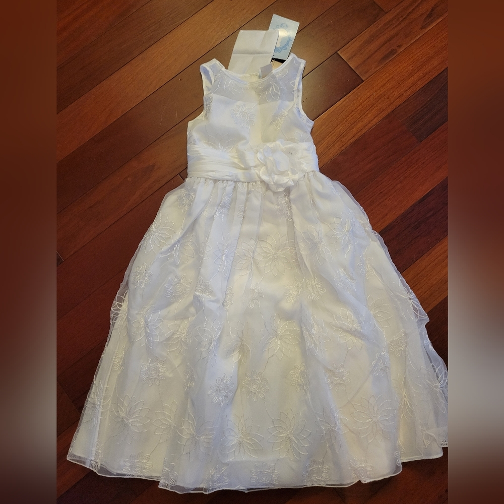 Bridal flower girl birthday dress sz 10
